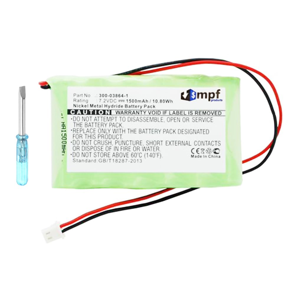 パデルラケット Amazon.com: MPF Products 1500mAh 300-03864-1 Battery Replacement